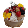 ■ショートケーキショコラ 4号ベリー飾り